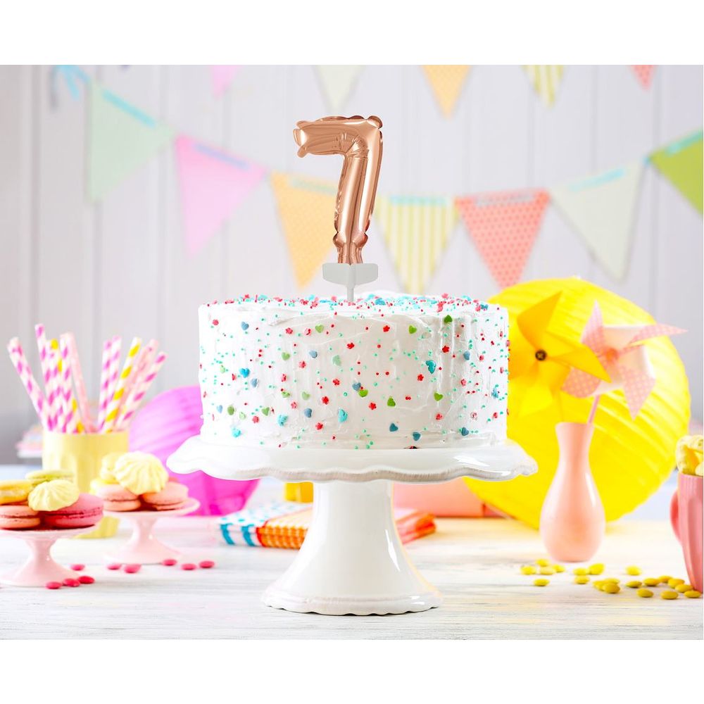 BC-5RZ7 Folijski balon 7 sa štapićem 13 cm slika 2