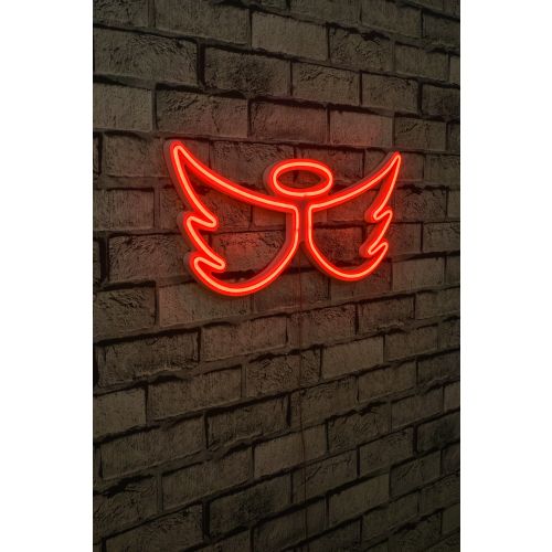 Wallity Ukrasna plastična LED rasvjeta, Angel - Red slika 1