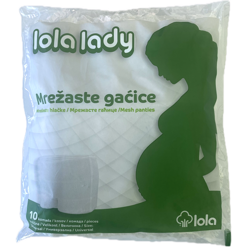 LOLA LADY mrežaste gaćice 10 kom slika 1