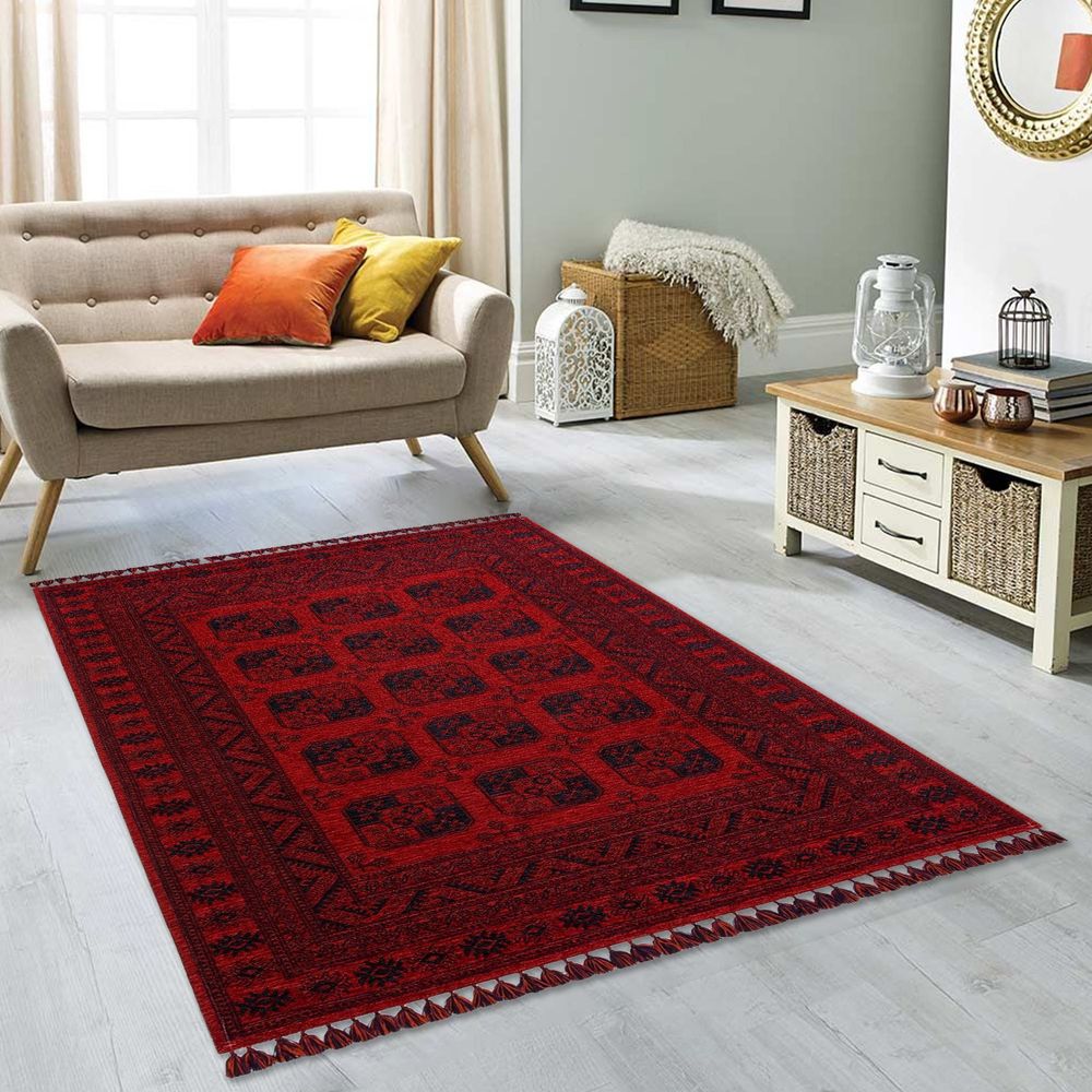 Tamnoplavi Tepih Bhr 01 - Red (160 x 230 cm) slika 2