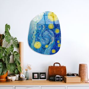 UV-1111 - Dekorativna Slika na Kaljenom Staklu, Multikolor, 35 x 50 cm
