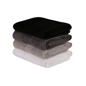 Rainbow - Black White
Grey
Dark Grey
Black Hand Towel Set (4 Pieces)