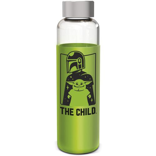 Star Wars The Mandalorian Yoda The Child silicone cover glass bottle 585ml slika 1