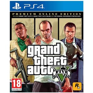 PS4 GTA 5 PREMIUM ONLINE EDITION