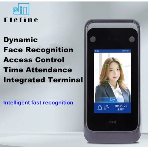 SMART-KPS-ATTENDANCE MACHINE-EF-S500 Gembird Dinamicko prepoznavanje lica, Citac kontrole pristupa slika 2