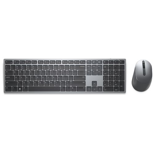 Dell KM7321W Premier Multi-Device Wireless US tastatura + miš siva slika 1