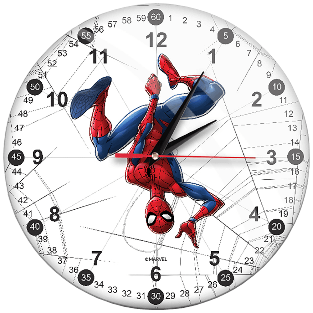Marvel Zidni sat, Marvel Spider Man - Wall Clock GlossySpider Man 003 slika 1