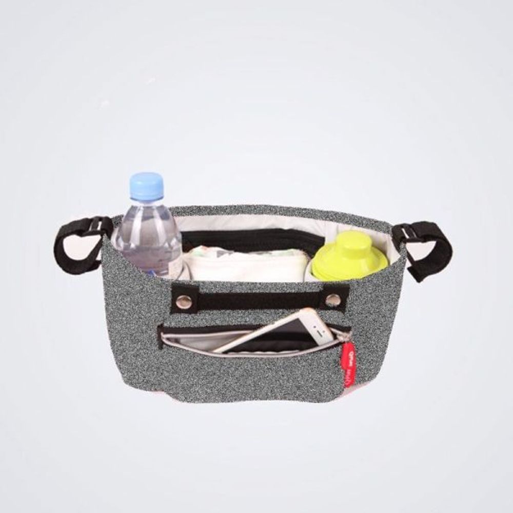 QPlay® Organizator/Torba za kolica, Siva slika 4