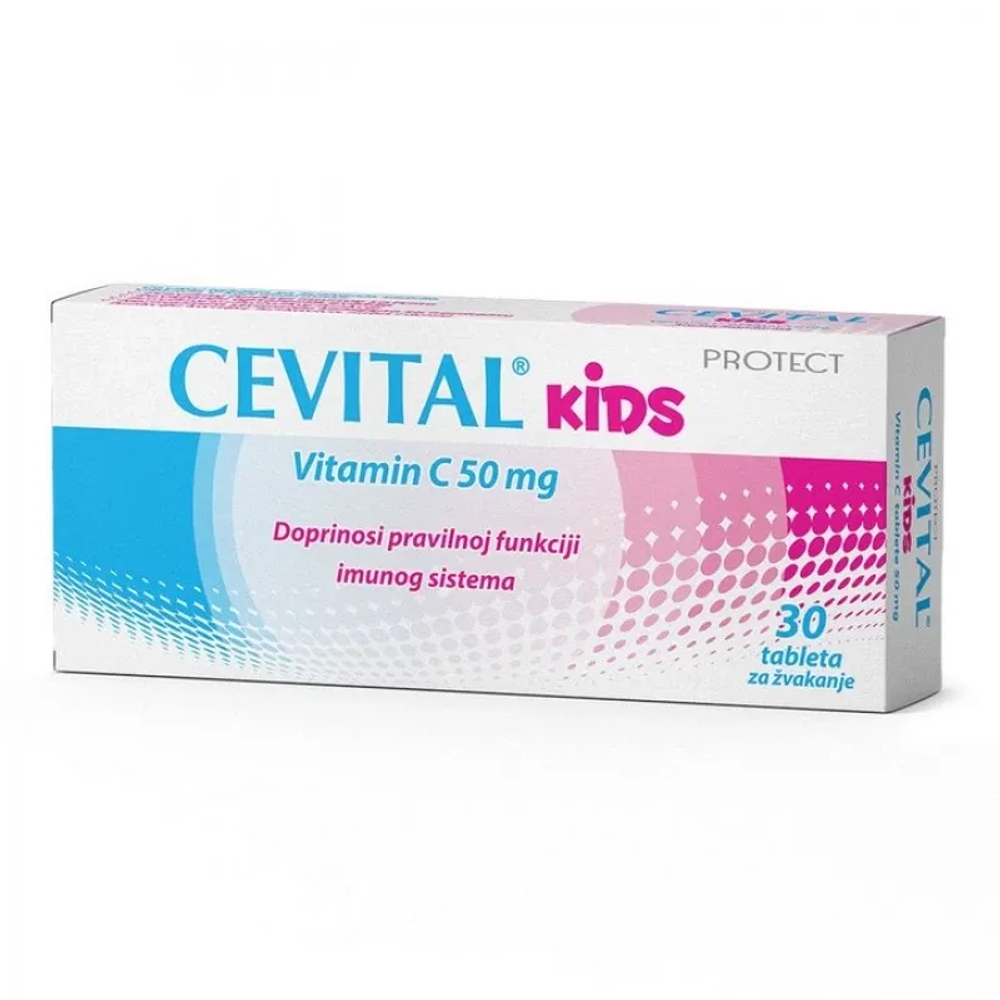 Esensa Cevital Kids Vitamin C Tablete 30X50Mg slika 1