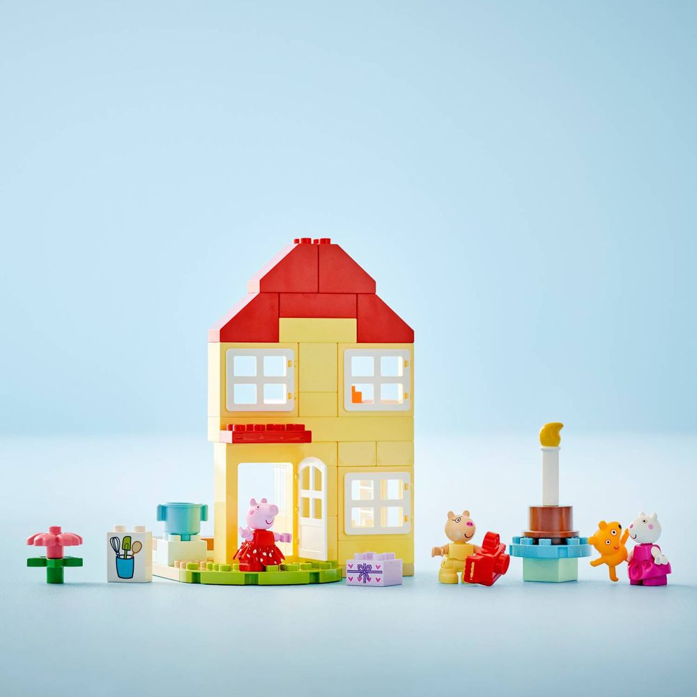 LEGO 10433 Peppa Prase rođendanska kuća slika 9