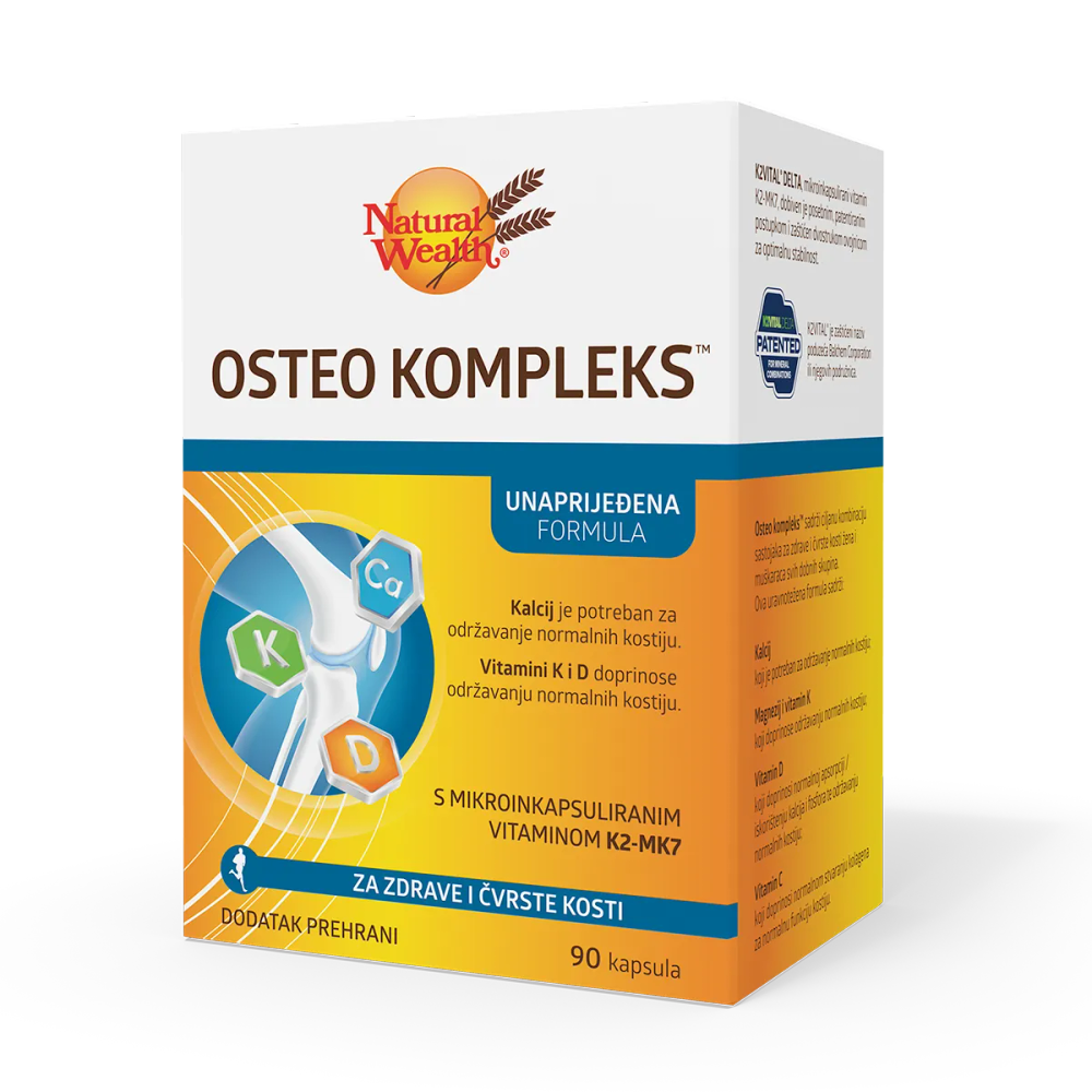 Natural Wealth Osteo Kompleks kapsule A90 slika 1