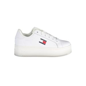 TOMMY HILFIGER WHITE WOMEN'S SPORTS SHOES