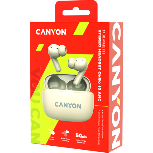 CANYON OnGo TWS-10 ANC+ENC, Bluetooth Headset slika 8