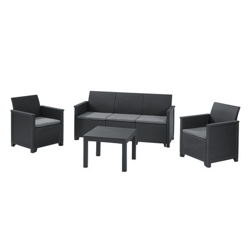 Keter Baštenski set Elodie 3 seater, grafit  slika 1