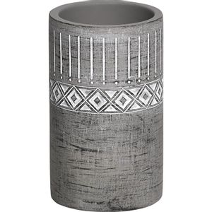 TENDANCE ČAŠA ZA ČETKICE ZA ZUBE 10,5CM CEMENT TUMBLER SIVA 61118180