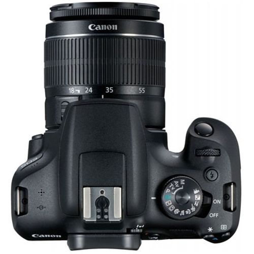 CANON EOS 2000D (Crna) + 18-55mm 3.5-5.6 III slika 2