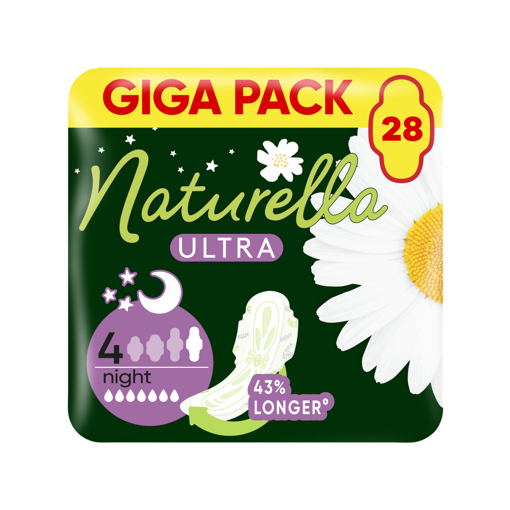 Naturella Ultra Night higijenski noćni ulošci GIGA PACK 28kom slika 1