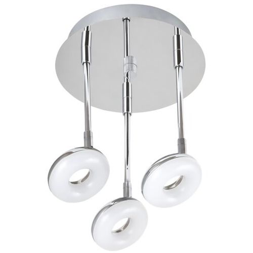 Rabalux Beata plafonska lampa LED 3x5W hrom IP44 slika 3