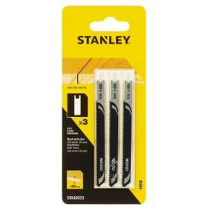 Stanley STA20023 OŠTRICA ZA UBODNU PILU U-SHANK <30MM DRVO 3KOM 