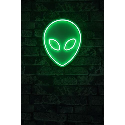 Wallity Ukrasna plastična LED rasvjeta, Alien - Green slika 10