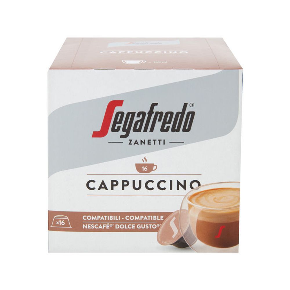 Segafredo kapsule za kafu Cappuccino Dolce Gusto kompaktibilne 16 kom slika 1