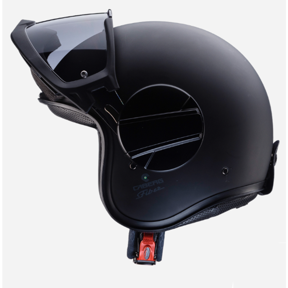 Otvorena – jet kaciga za motor XXL vel. Caberg Ghost X - Crna slika 3