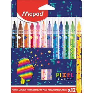 Maped Flomasteri 12/1 PIXEL PARTY
