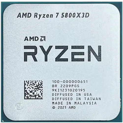 Procesor AMD AM4 Ryzen 7 5800X3D 3.4GHz tray slika 1