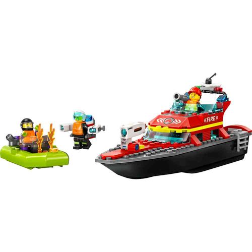 Lego City Fire Rescue Boat slika 1