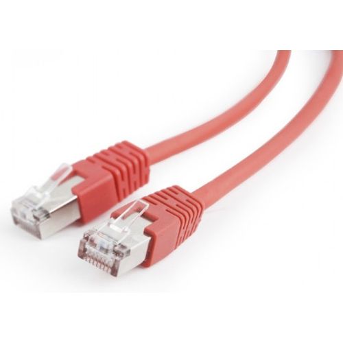 PP22-1M/R Gembird Mrezni kabl FTP Cat5e Patch cord, 1m red slika 2