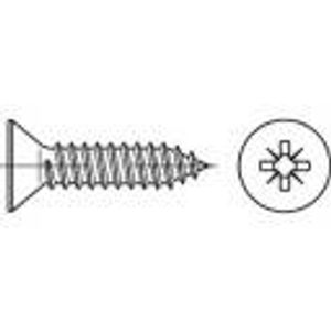 TOOLCRAFT 147738 vijci s upuštenom glavom za lim 4.8 mm 16 mm križni pozidriv čelik galvansko pocinčani 500 St.