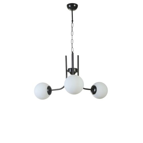 Nevada 3 Lü Siyah Beyaz Camlı Avize Black
White Chandelier slika 2