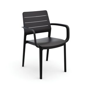 KETER Stolica 46.5x53.5x82cm siva PORTO