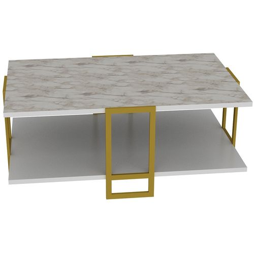 Polka - White Gold
White Coffee Table slika 4