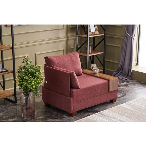 Atelier Del Sofa Sofa, Bordo crvena, Fly Left - Claret Red slika 2