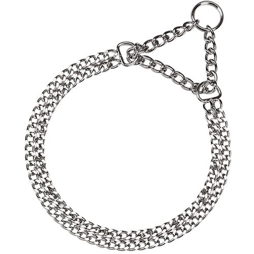 Ferplast Poluzatezna ogrlica za pse Metalna CSS 5624, 48-56 cm slika 1