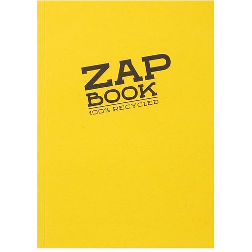 Clairefontaine Zap book A5 80gr 160L, mix boja, bjanko, 100% reciklirani papir slika 3