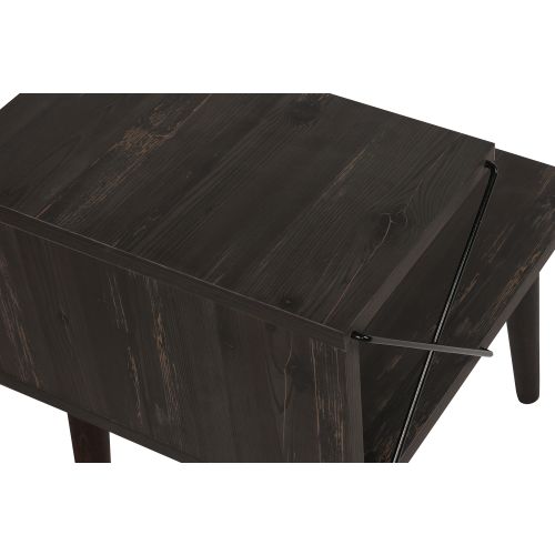 Cross - Dark Brown Dark Brown Nightstand slika 10