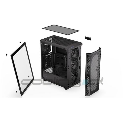 Endorfy Regnum 300 AirATX, MINI-ITX, MICROATX, 4x Fan 120 PWM, slika 4