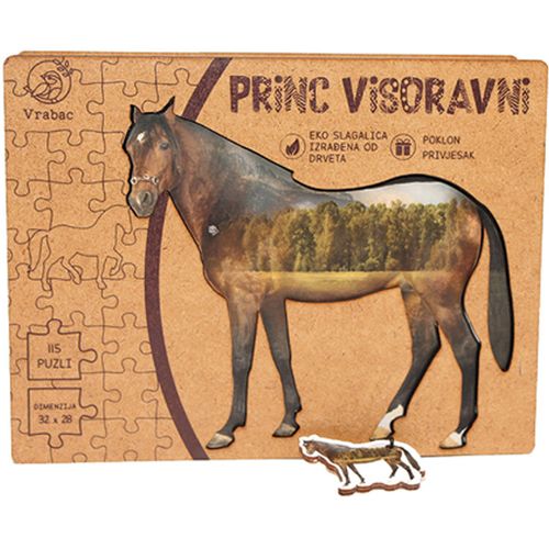 VRABAC CALM CORNER, puzzle Lenigmo, Konj princ visoravni slika 1