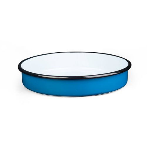 Metalac klasika okrugli pekač plavi 36 cm slika 1
