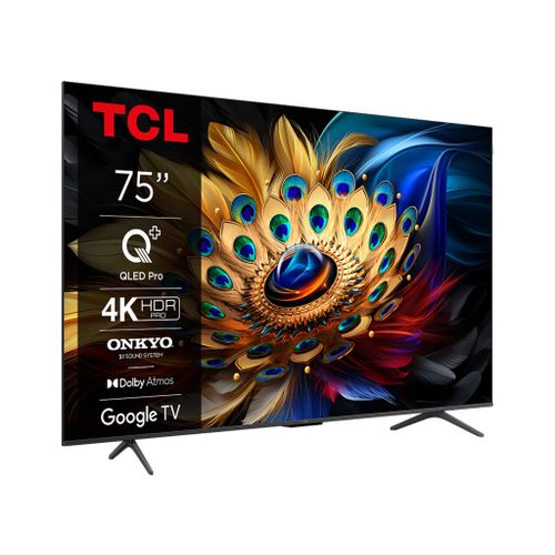 TCL75C655 Televizor 75" QLED, 4K UHD, Google TV slika 2