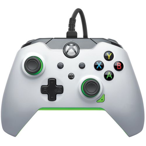 PDP XBOX WIRED CONTROLLER WHITE - NEON (GREEN) slika 3