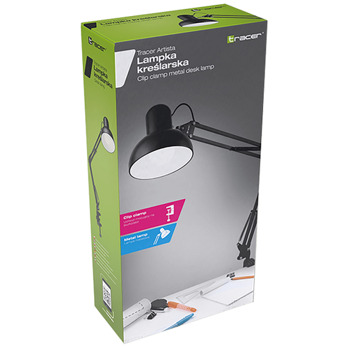 Tracer Lampa,stolna, E27 grlo, max. 40 W - CLIP CLAMP DESK LAMP ARTISTA slika 2