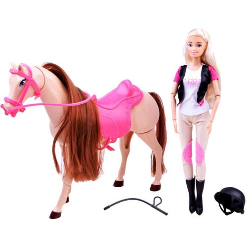 Anlily Lutka jahačica s konjem koji hoda slika 2