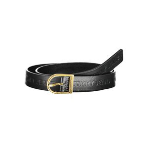 TOMMY HILFIGER BLACK WOMEN'S LEATHER BELT