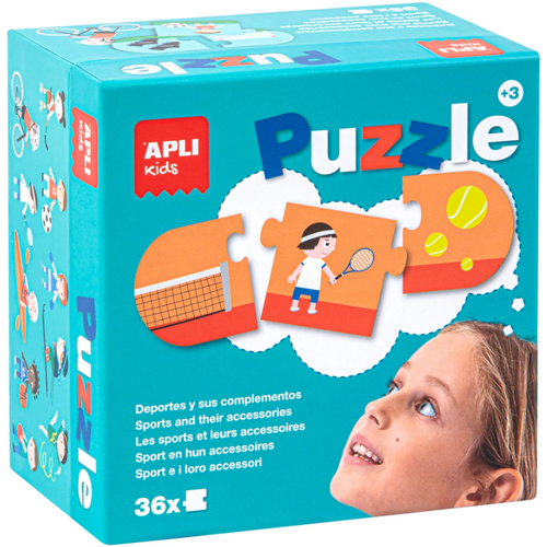 APLI kids Puzzle - Sportovi slika 1