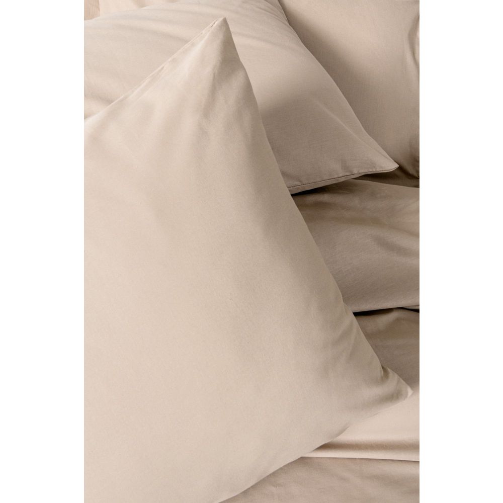 Ranforce double quilt cover set Plain, colour: beige slika 2