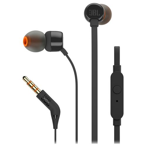 JBL Tune 110 In-ear slušalice s mikrofonom, crne slika 2