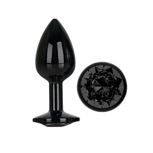 Afterdark Aluminium Blackgem Butt Plug S/M/L slika 2